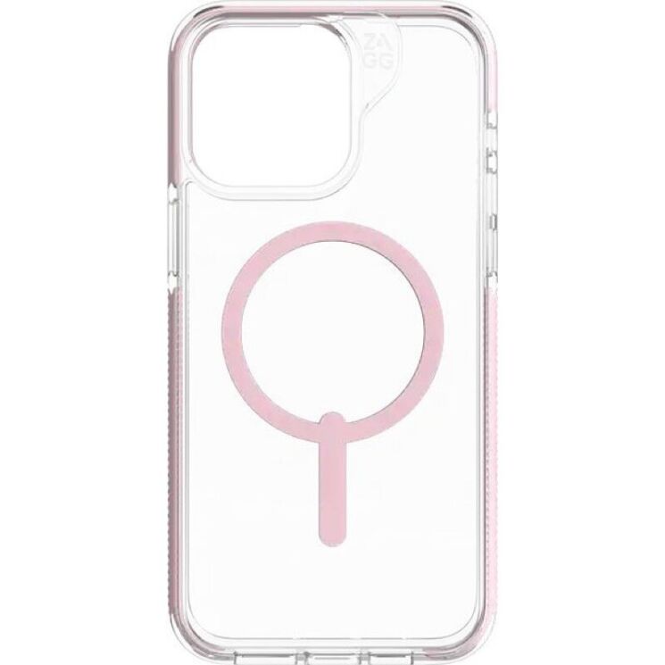 Защитный чехол Zagg Gear4 Piccadilly Snap with Magsafe для Apple iPhone 15 Pro Max (702312342) - Pink: фото 1 из 2
