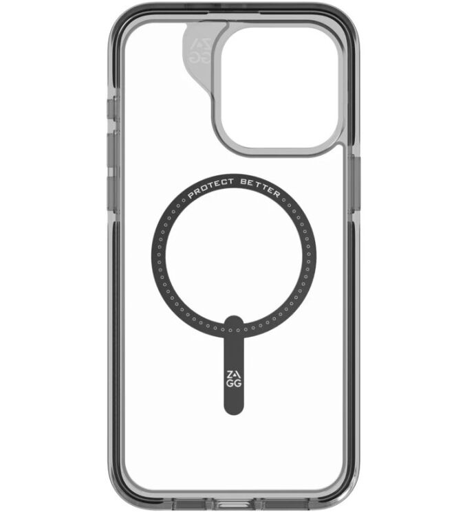 Защитный чехол Zagg Gear4 Piccadilly Snap with Magsafe для iPhone 15 Pro Max (702312339) - Black (349657B) Защитный чехол Zagg Gear4 Piccadilly Snap with Magsafe для iPhone 15 Pro Max (702312339) - Black: фото 2 из 7