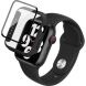 Захисний комплект IMAK Watch Strap + Case для Apple Watch 44 mm - Black (251867B). Фото 2 з 14