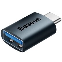 Адаптер Baseus Ingenuity Series Type-C Male to USB 3.1 Female - Blue: фото 1 з 18