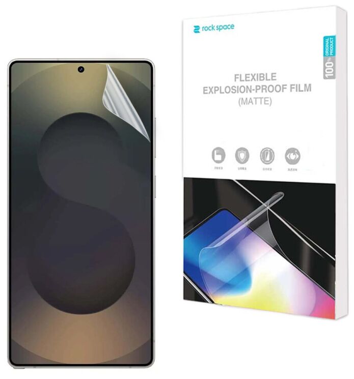 Антиблікова плівка на екран RockSpace Matte для Samsung Galaxy S25 Ultra (S938): фото 1 з 8