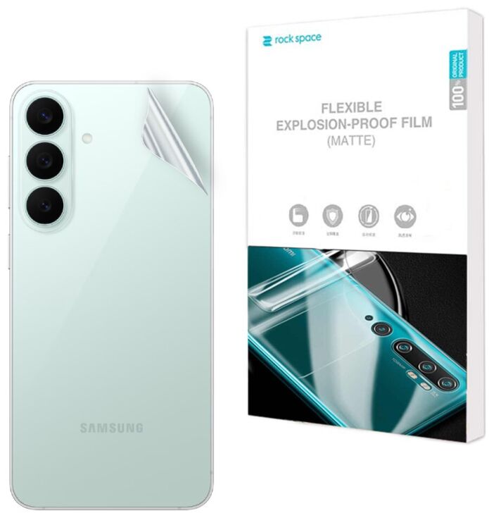 Антиблікова плівка на задню панель RockSpace Explosion-Proof Matte для Samsung Galaxy S26 FE: фото 1 з 9