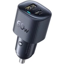 Автомобильное зарядное устройство Baseus PrimeTrip VP2 60W (Type-C + USB) C0207400 - Black: фото 1 из 24