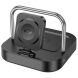 Беспроводное зарядное устройство Hoco CQ16A Astute 3-in-1 - Black (958286B). Фото 1 из 7