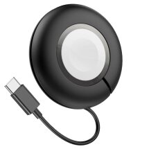 Беспроводное зарядное устройство Hoco CW51 для Apple Watch - Black: фото 1 из 4