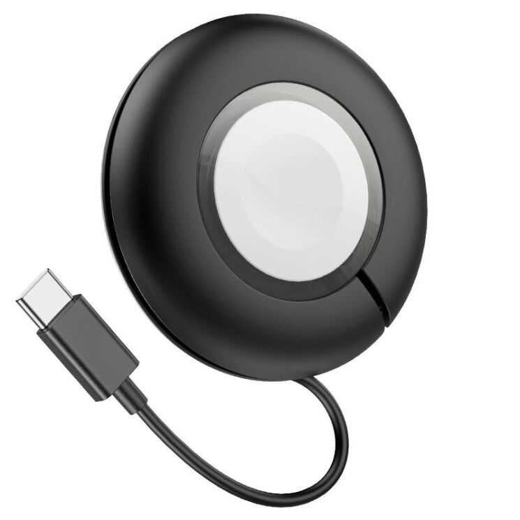 Беспроводное зарядное устройство Hoco CW51 для Apple Watch - Black: фото 1 из 4