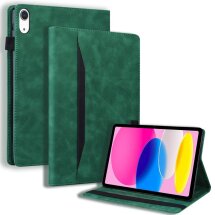Чохол Deexe Business Style для Apple iPad 10.9 (2022) / iPad 11 (2025) - Green: фото 1 з 7
