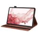 Чехол Deexe Business Style для Samsung Galaxy Tab S10 FE Plus - Brown (378500Z). Фото 3 из 9