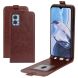 Чохол Deexe Flip Case для Motorola Moto E22 - Brown (326706Z). Фото 5 з 7