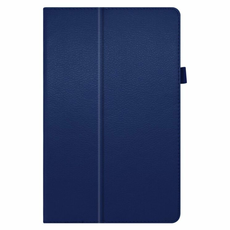 Чохол Deexe Folder Style для Lenovo Tab M10 Plus 1/2 Gen (TB-X606) - Dark Blue: фото 7 з 7