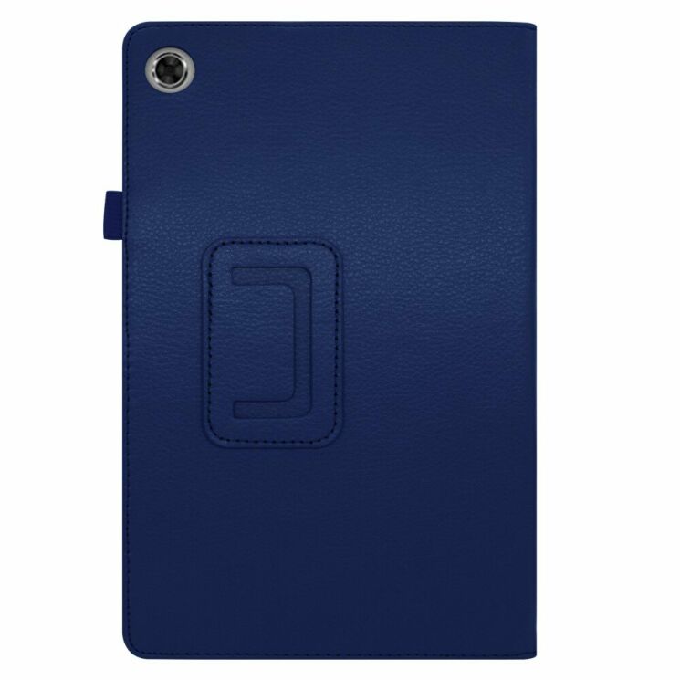 Чохол Deexe Folder Style для Lenovo Tab M10 Plus 1/2 Gen (TB-X606) - Dark Blue: фото 6 з 7