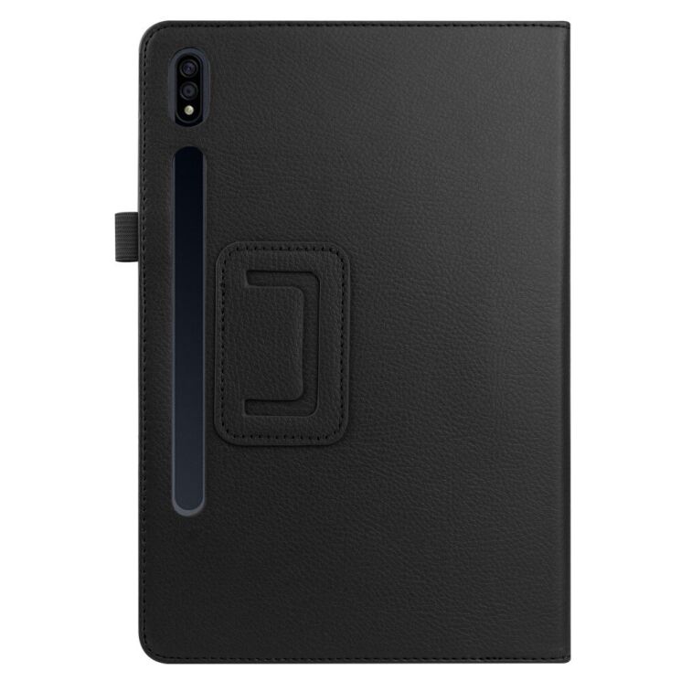 Чехол Deexe Folder Style для Samsung Galaxy Tab S7 Plus (T970/975) / S8 Plus (T800/806) - Black: фото 2 из 7