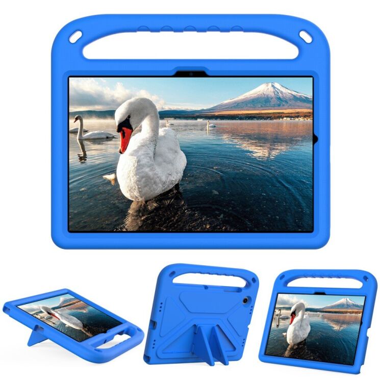 Чехол Deexe KickStand Cover для Samsung Galaxy Tab A8 10.5 (X200/205) - Blue: фото 4 из 7