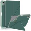 Чохол Deexe Origami Case для Apple iPad 10.9 (2022) / iPad 11 (2025) - Blackish Green (306409DG)