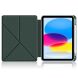 Чохол Deexe Origami Case для Apple iPad 10.9 (2022) / iPad 11 (2025) - Blackish Green (306409DG). Фото 2 з 8