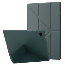 Чехол Deexe Origami Case для Samsung Galaxy Tab A9 (X110/115) - Midnight Green: фото 1 из 7