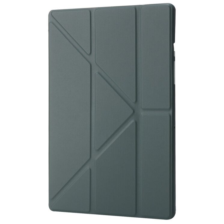 Чехол Deexe Origami Case для Samsung Galaxy Tab A9 (X110/115) - Midnight Green: фото 6 из 7