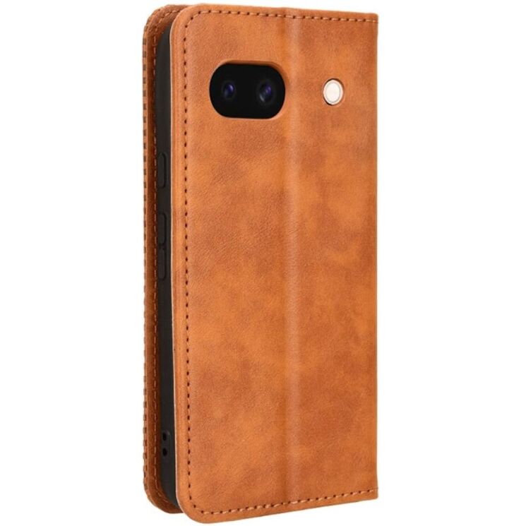 Чехол Deexe Retro Style для Google Pixel 8A - Brown: фото 5 из 6