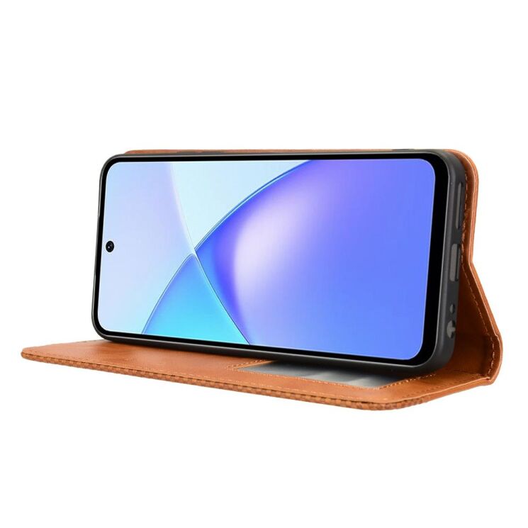 Чохол Deexe Retro Style для Infinix Smart 10 - Brown: фото 7 з 16