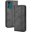 Чохол Deexe Retro Style для Motorola Moto G22 - Black (301711B)
