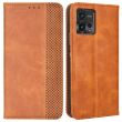 Чехол Deexe Retro Style для Motorola Moto G72 - Brown (318801Z)