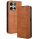 Чехол Deexe Retro Style для Motorola Moto G75 - Brown (367805Z). Фото 1 из 8