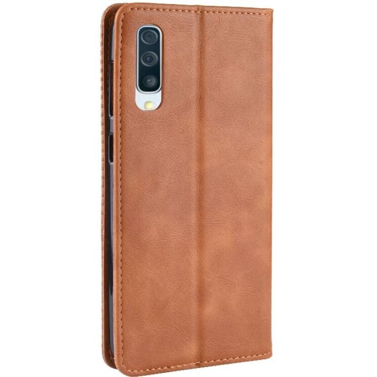 Чехол Deexe Retro Style для Samsung Galaxy A50 (A505) / A30s (A307) / A50s - Brown: фото 3 из 12