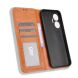 Чехол Deexe Retro Style для Xiaomi Poco F7 - Brown (381126Z). Фото 4 из 18