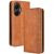 Чехол Deexe Retro Style для Xiaomi Poco F7 - Brown: фото 1 из 18