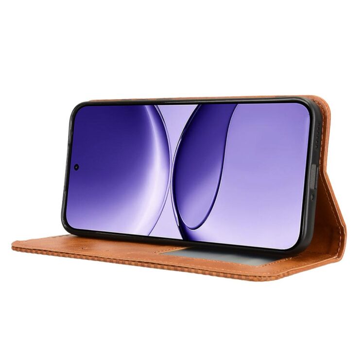 Чехол Deexe Retro Style для Xiaomi Poco F7 - Brown: фото 6 из 18