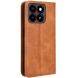 Чехол Deexe Retro Style для ZTE Blade A35 / Blade A55 - Brown (367703Z). Фото 6 из 7