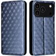 Чохол Deexe Rhombus Book для iPhone 18 Pro Max / 17 Pro Max - Blue (423824L)