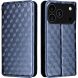 Чохол Deexe Rhombus Book для iPhone 18 Pro Max / 17 Pro Max - Blue (423824L). Фото 1 з 10