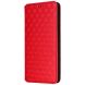 Чехол Deexe Rhombus Book для Xiaomi Redmi Note 14 4G - Red (373445R). Фото 5 из 6