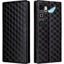 Чехол Deexe Rhombus Book для ZTE Nubia Neo 5 GT - Black: фото 1 из 8