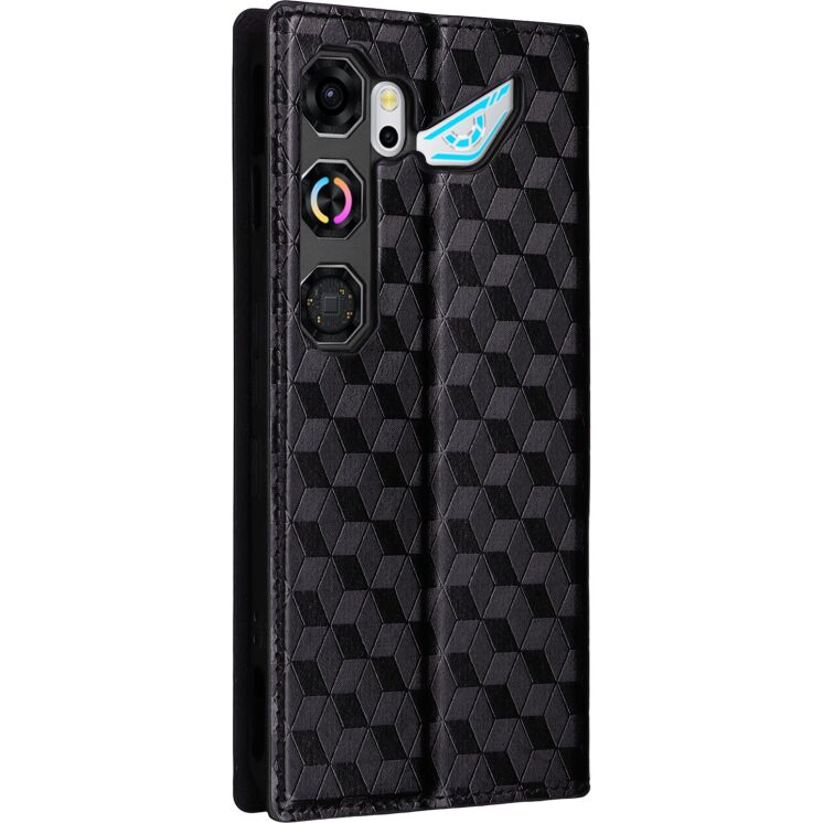 Чехол Deexe Rhombus Book для ZTE Nubia Neo 5 GT - Black: фото 8 из 8