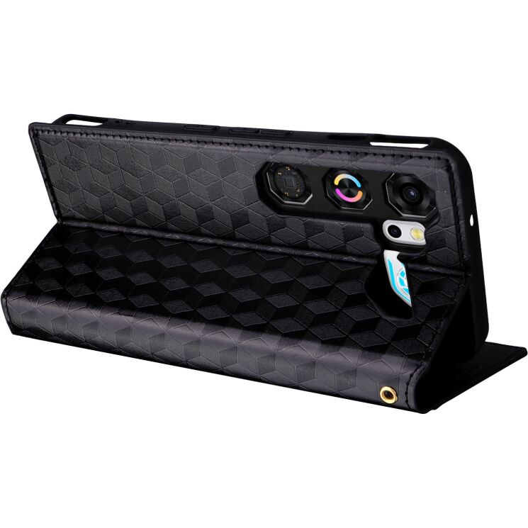 Чехол Deexe Rhombus Book для ZTE Nubia Neo 5 GT - Black: фото 4 из 8