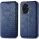 Чохол Deexe Rhombus Wallet для Honor 200 - Blue (364143L). Фото 1 з 9