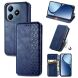Чехол Deexe Rhombus Wallet для Realme C63 - Blue (359726L). Фото 4 из 10