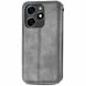 Чохол Deexe Rhombus Wallet для TECNO Spark 20C - Grey (345615H). Фото 5 з 6