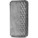 Чехол Deexe Rhombus Wallet для Xiaomi Poco X8 Pro Max - Grey (408934H). Фото 5 из 10