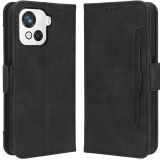 Чохол Deexe Wallet Stand для BlackView Oscal C80 - Black: фото 1 з 7
