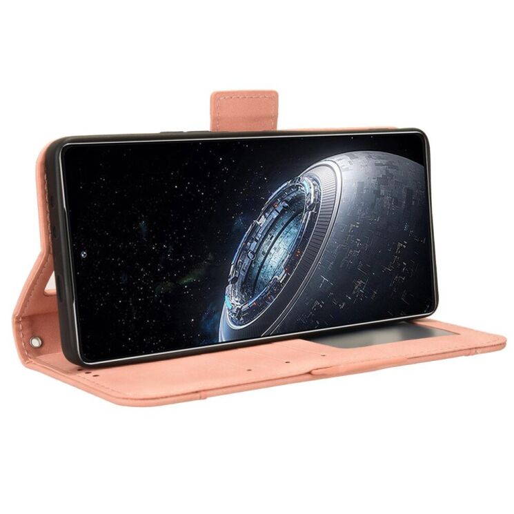 Чехол Deexe Wallet Stand для Infinix GT 20 Pro - Pink: фото 3 из 8
