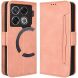 Чехол Deexe Wallet Stand для Infinix GT 20 Pro - Pink (356000P). Фото 1 из 8
