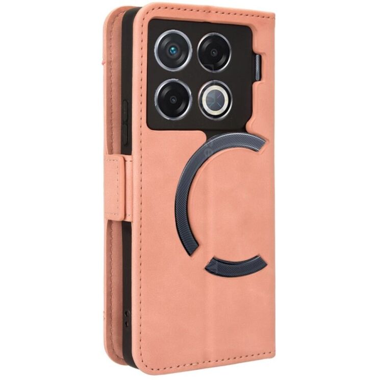 Чехол Deexe Wallet Stand для Infinix GT 20 Pro - Pink: фото 6 из 8