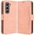 Чехол Deexe Wallet Stand для Infinix Hot 50 Pro - Pink: фото 1 из 7