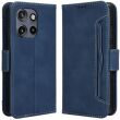 Чехол Deexe Wallet Stand для Motorola Edge 50 Neo - Blue (367136L)