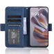 Чехол Deexe Wallet Stand для Motorola Edge 50 Neo - Blue (367136L). Фото 3 из 7