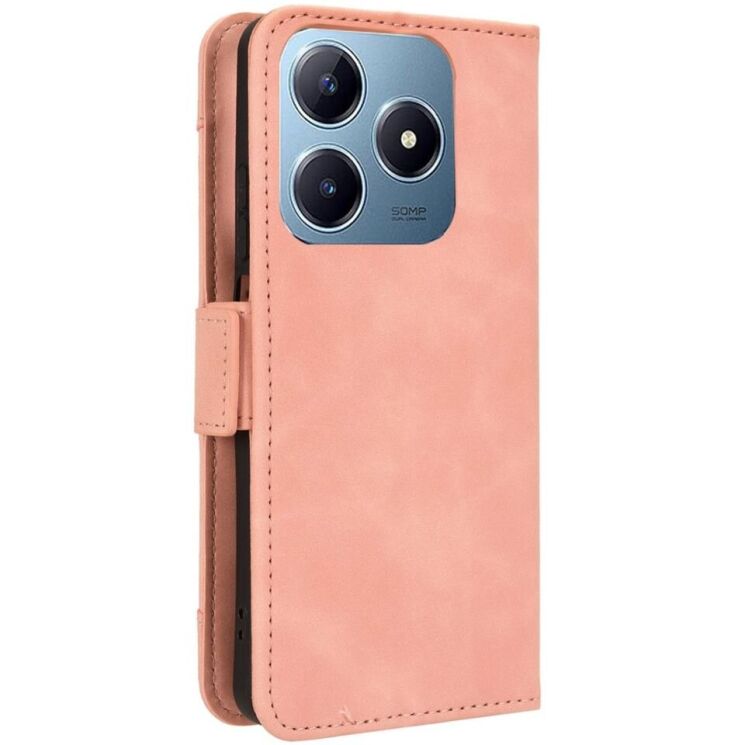 Чехол Deexe Wallet Stand для Realme C63 / C61 / Note 60x - Pink: фото 7 из 7
