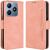 Чехол Deexe Wallet Stand для Realme C63 / C61 / Note 60x - Pink: фото 1 из 7
